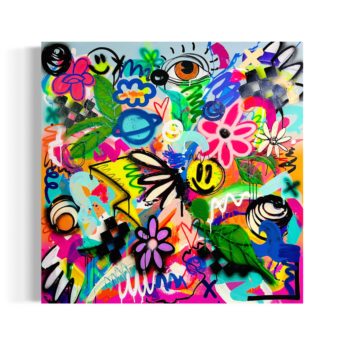 Electric Garden No.1- Original Painting