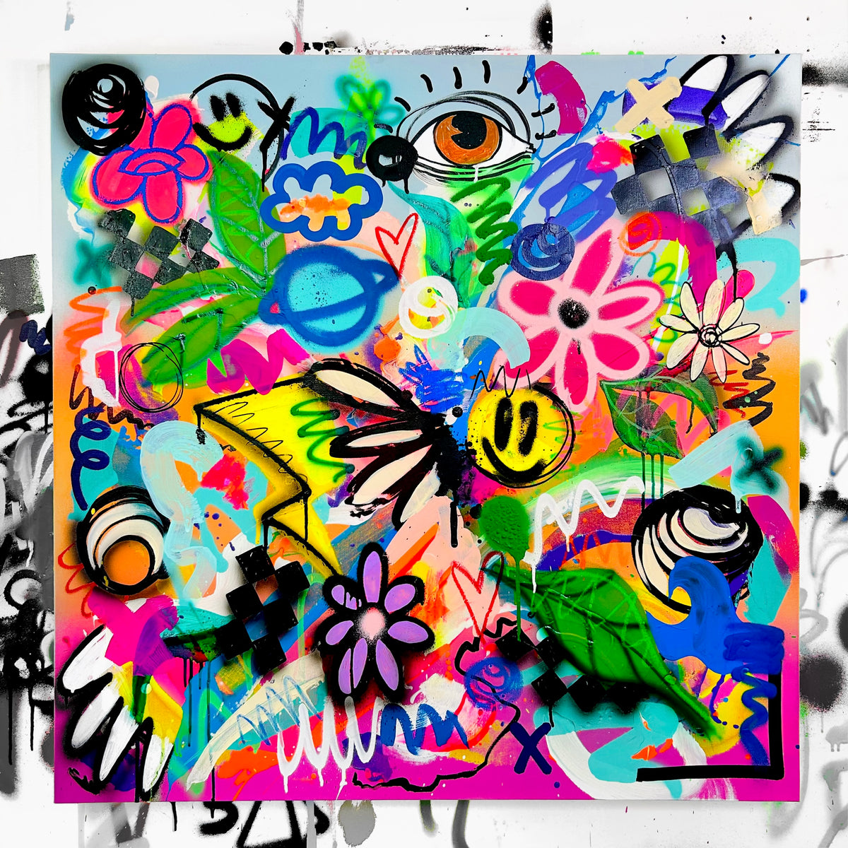Electric Garden No.1- Original Painting
