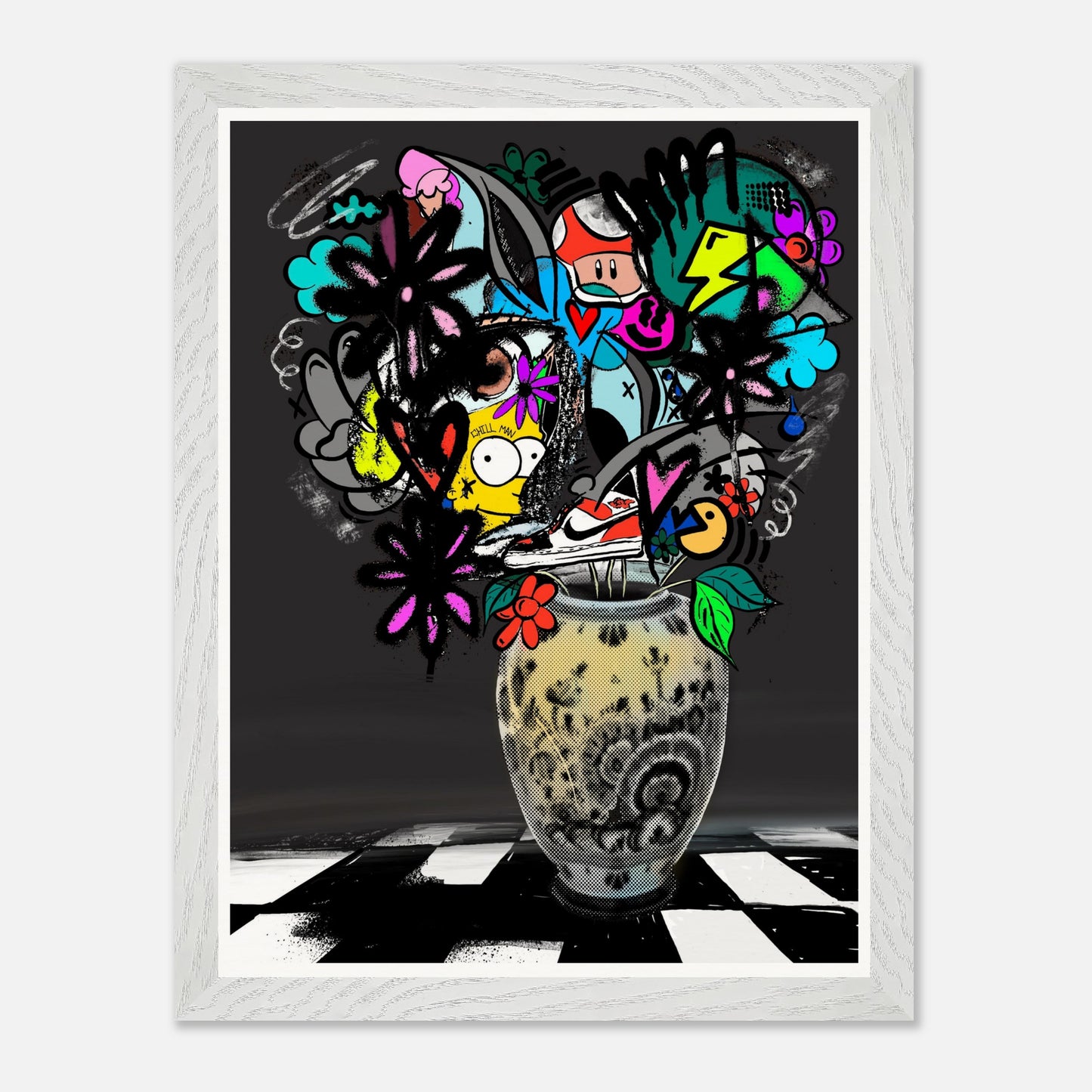 Icon Bouquet No.1 Print