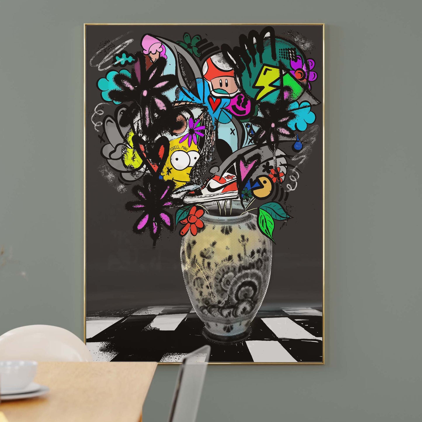 Icon Bouquet No.1 Print